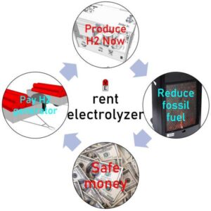 rent electrolyser, Wasserstoffgenerator