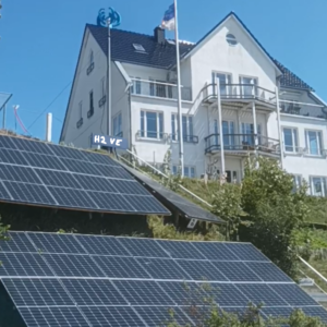Wasserstoff Immobilie mit kostenlosem Strom
