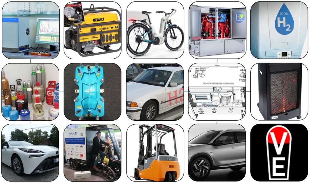 the hydrogen fuel cell is the less recommended use in 2022 for domestic small scale hydrogen projects