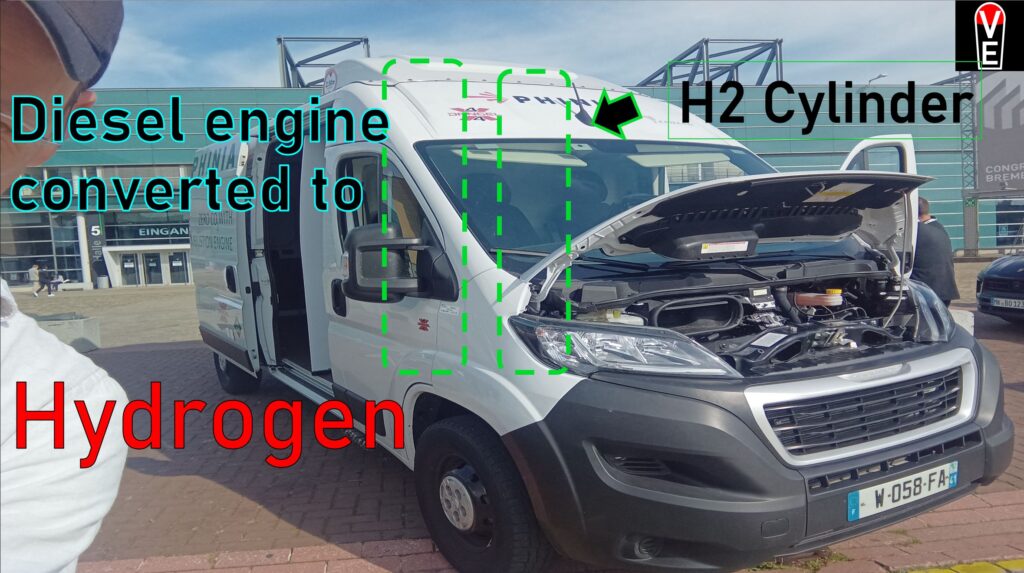 hydrogen car, h2 truck, h2 van, hydrogen last mile logistic