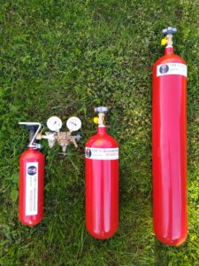 Wasserstoff kaufen in 2 liter, 5l, 10l, und 50l 200 bar und 300 bar Wasserstoffflaschen